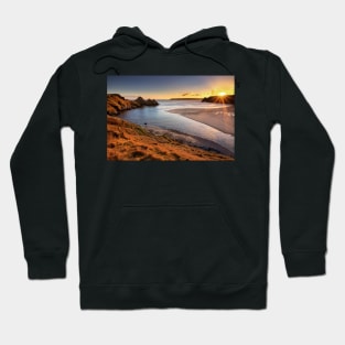 Three Cliffs Bay, Gower Hoodie